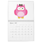 Eulen-Kalender Kalender (Feb 2027)