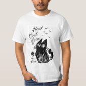 Eulen-Katze T-Shirt (Vorderseite)