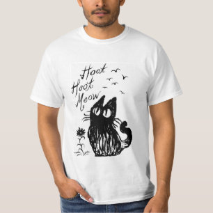 Eulen-Katze T-Shirt