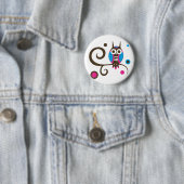 Eulen-Knopf Button (Beispiel)