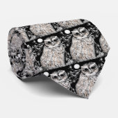 Eulen-Krawatte Krawatte (Gerollt)