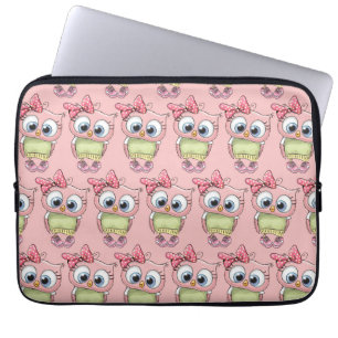 Eulen-Laptop-Hülle Laptopschutzhülle
