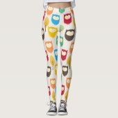 Eulen Leggings (Vorderseite)