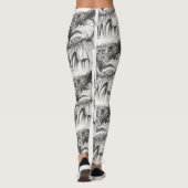 Eulen-Leggings Leggings (Rückseite)