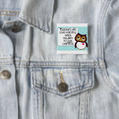 Eulen-Lehrer-Knopf Button (Beispiel)