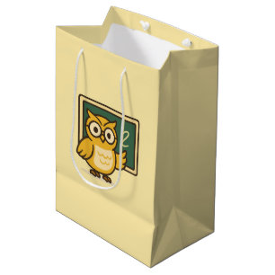 Eulen-Lehrer Mittlere Geschenktüte
