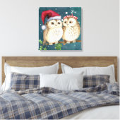 Eulen Leinwanddruck (Insitu (Schlafzimmer))