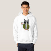 Eulen-Liebe-Sweatshirt Hoodie (Vorne ganz)