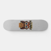 Eulen machen mich glücklich skateboard (Horizontal)