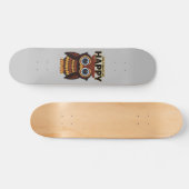 Eulen machen mich glücklich skateboard (Horizontal)