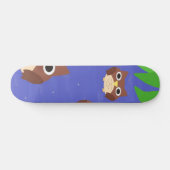 Eulen Malkunst Skateboard (Horizontal)