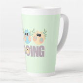 Eulen Milchtasse (Rechte Ecke)