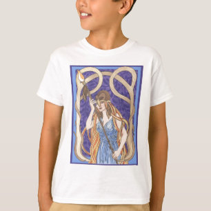 Eulen-mit Augen Athene-Bote T-Shirt