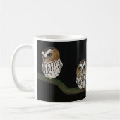 Eulen mit Haltung Tasse Design (Links)