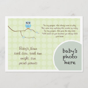 Eulen-Mitteilung Ankündigung