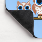 Eulen Mousepad (Ecke)