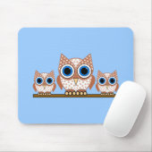 Eulen Mousepad (Mit Mouse)