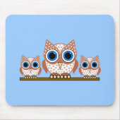 Eulen Mousepad (Vorne)