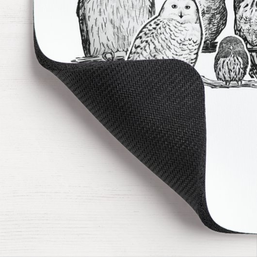 Eulen Mousepad (Ecke)
