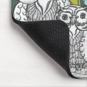 Eulen Mousepad (Ecke)