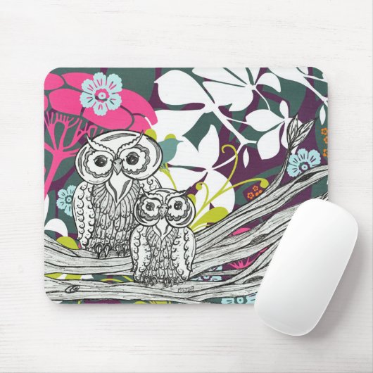 Eulen Mousepad (Mit Mouse)