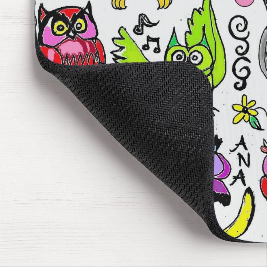 Eulen Mousepad (Ecke)