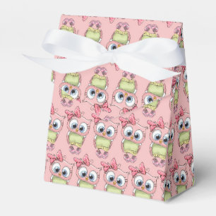 Eulen-Nistkästen Geschenkschachtel