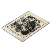 Eulen Notizblock (Linke Seite)