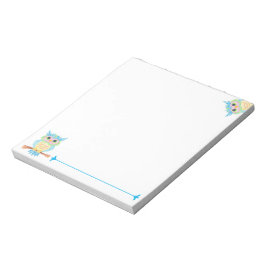 Eulen Notizbuch Notizblock