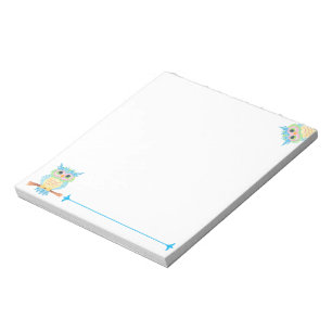 Eulen Notizbuch Notizblock