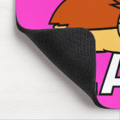 Eulen-Planke Mousepad (Ecke)