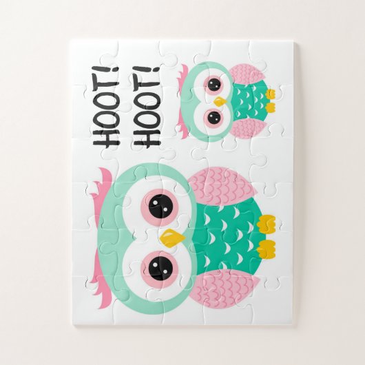 Eulen Puzzle (Vertikal)