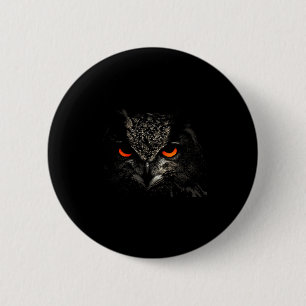 Eulen-Retro-Eye Herren Damen Kinder Geschenk Bekle Button