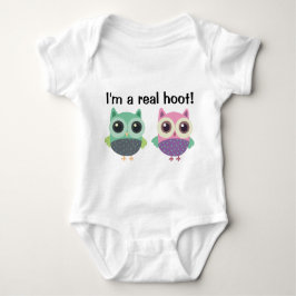 Eulen-Säuglings-Strampler Baby Strampler