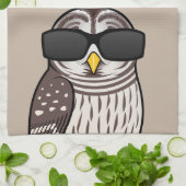 Eulen sind cool geschirrtuch (Gefaltet)