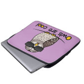 Eulen sind cool laptopschutzhülle (Vorne Knopf)