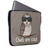 Eulen sind cool laptopschutzhülle (Vorne Rechts)