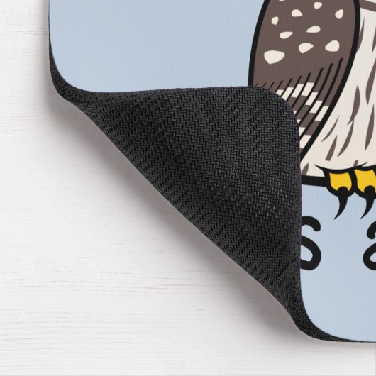Eulen sind cool! mousepad (Ecke)