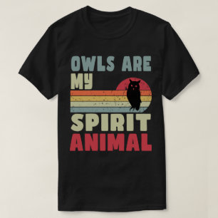 Eulen sind mein Geist-Tier-T - Shirt