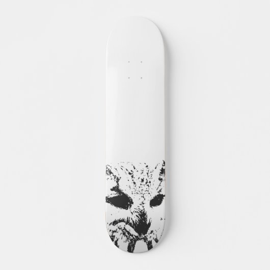 Eulen-Skateboard Skateboard (Vorne)