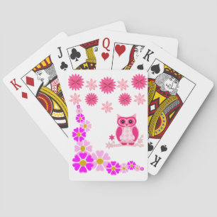 Eulen Spielkarten Deck