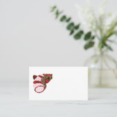 Eulen-Standardrabatt-Karte Rabattkarte (Stehend Vorderseite)