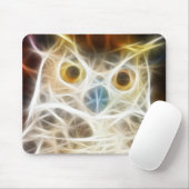 Eulen-starker Blick Mousepad (Mit Mouse)