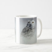 Eulen-Tasse Andrews Denman Snowy Kaffeetasse (VorderseiteRechts)