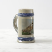 Eulen-Tasse Bierglas (Vorderseite Links)