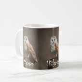 Eulen-Tasse Kaffeetasse (Vorderseite Links)
