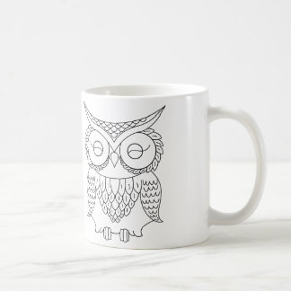 Eulen-Tasse Kaffeetasse