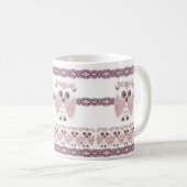 Eulen-Tasse Kaffeetasse (VorderseiteRechts)