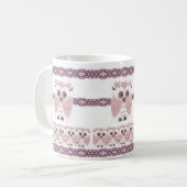 Eulen-Tasse Kaffeetasse (Vorderseite Links)