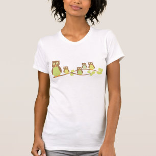 Eulen und Eulen T-Shirt